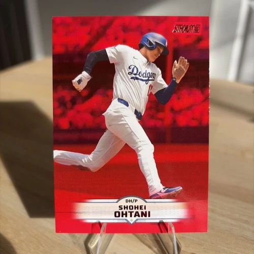 2025 Topps Stadium Club Red Foil Shohei Ohtani #58
