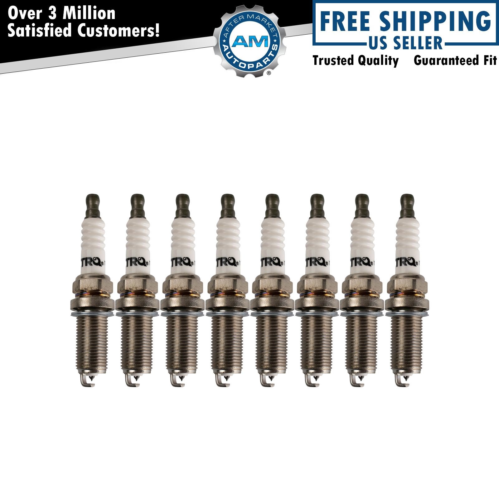 Iridium Spark Plugs Engine Tune Up Ignition Kit 8 Piece Set New