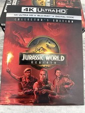 Jurassic World Rebirth 4K UHD Blu-ray Digital Slipcover Included NEW