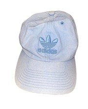 Adidas Trefoil Light Blue Adult Hat Strap Back