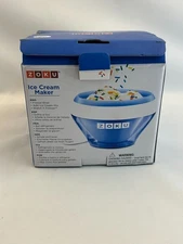 ZOKU Ice Cream Maker Compact Make and Serve Bowl with Stainless Steel  NEW
