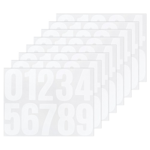 10-Sheets Numbers Stickers, 4
