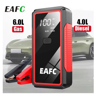 Auto Starthilfe Jump Starter 12V  Booster Power Bank 2000A LED PKW Diesel Benzi