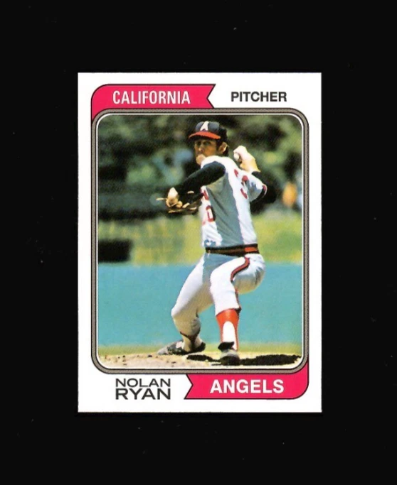 Nolan Ryan Baseball 1974 Season Sports Trading Cards & Accessories