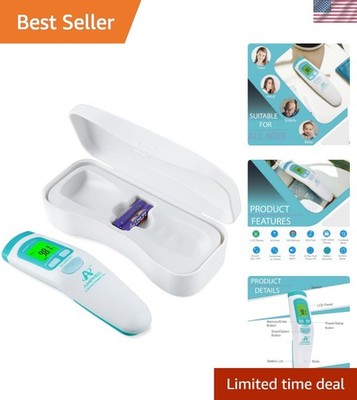 Rapid Reading Non-Contact Forehead Thermometer with LCD - Safe for Kids & Adults