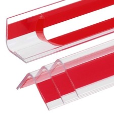 4 Pcs Clear Wall Corner Protector 80cm x 1.7cm Self Adhesive Corner Guards
