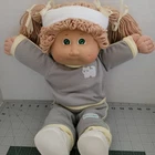 Vintage Cabbage Patch 1978/1982 Dark Blonde Golden Hair Green Eyes Dimples READ