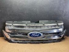 2011 2012 2013 Ford Edge Front Upper Chrome Grille Grill Aftermarket Y9788 Dg