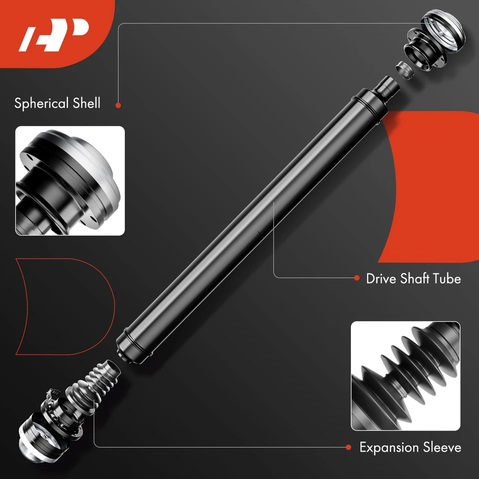 Conjunto de eje de transmisión intermedio A-Premium para Mercedes-Benz W463 G500 2002-2007 Foto 3 de 4