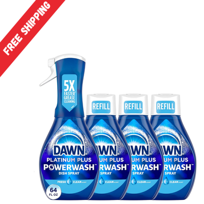#ad #ad Dawn Platinum Powerwash Dish Spray Dish Soap Fresh Scent Bundle 4 Spray... $22.99
