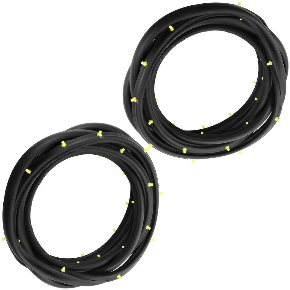 2x Front Left & Right Door Weatherstrip Seal for 1978-1995 Chevrolet G10 G20 G30 Foto 4 de 4