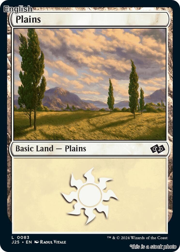 Magic Plains (0083) 83 Land Foundations Jumpstart NM