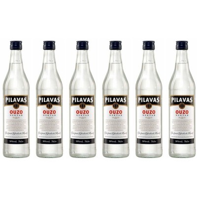 Ouzo Pilavas Nektar 6x 0,7l 38% Vol. |  Milder Ouzo