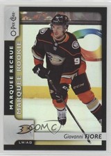 2017 Upper Deck O-Pee-Chee Update Black Rainbow Foil 63/100 Giovanni Fiore i2u