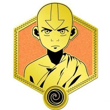 Zen Monkey - Avatar: The Last Airbender Enamel Gold Series Pin - Select Figure(s
