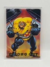2024 Marvel Masterpieces 92 Platinum #85 Strong Guy Clear Cut