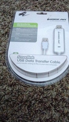 IOGEAR Smartlink White USB Type A Male Data Transfer Cable For Windows Mac