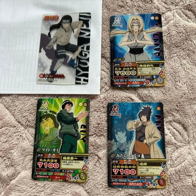 Naruto Trading Card Set Neji Tsunade Gai Anko Collectible Cards Bundle