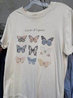 Yellowjackets Production Wardrobe Teen Shauna Butterfly Shirt