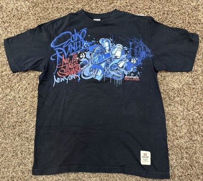 Vintage Y2K Ecko Unltd Graffiti Getting Up New York T-Shirt Size Large