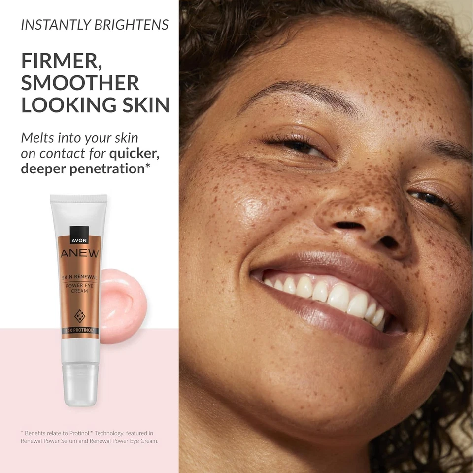 Avon Anew Renewal Power Eye Cream 15ml, Instantly Brightens, Smooths...  - Image 3 of 4