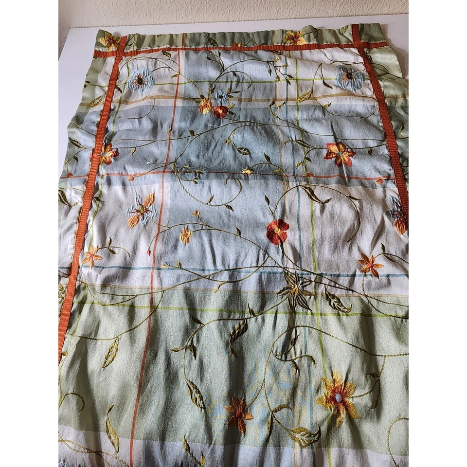 BETTER HOMES & GARDENS Multicolor Embroidered Floral KING Pillow Shams- Set of 2 - Image 2 of 4