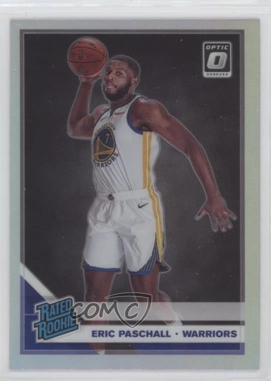 2019-20 Panini Donruss Optic Rated Rookie Holo Prizm Eric Paschall #199 0rm0