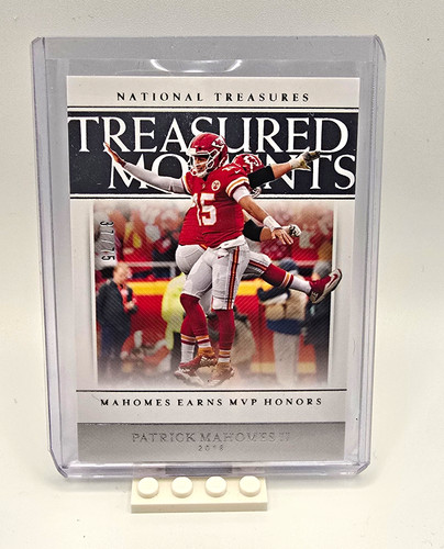 2019 Panini National Treasures Patrick Mahomes II Treasured Moments #50 37/75