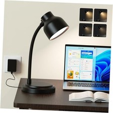 LED Desk Lamp for Office Home,Table lamp,Desk Lamp for College Dorm Black