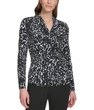 T-shirt donna DKNY stampa basic