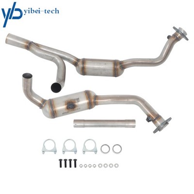 For 2010-2011 Jeep Wrangler 3.8L Front Y Pipe Catalytic Converter Complete Set