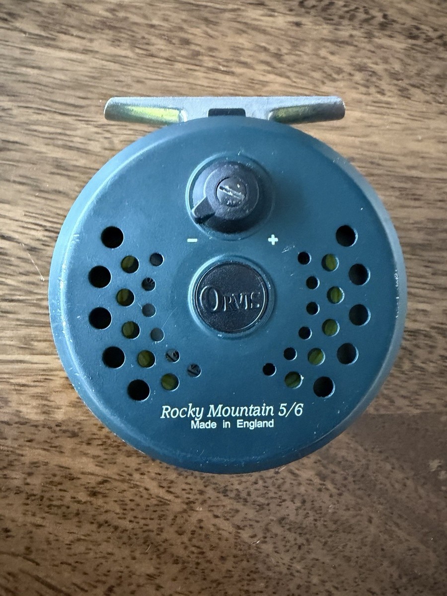 Vintage Orvis Rocky Mountain 5/6 Trout Fly Reel Quick Change Made