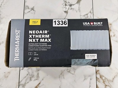 ThermaRest NeoAir Xtherm NXT Max Ultralight Sleeping Pad, Grey Blue, Size Large