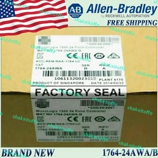 Factory Sealed AB 1764-24AWA/B MicroLogix 1500 24Point Controller 176424AWA serB