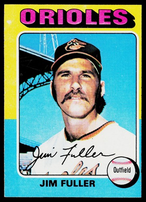 #ad 1975 Topps SET BREAK #594 Jim Fuller EX or Better HUCK#x27;S $1.59