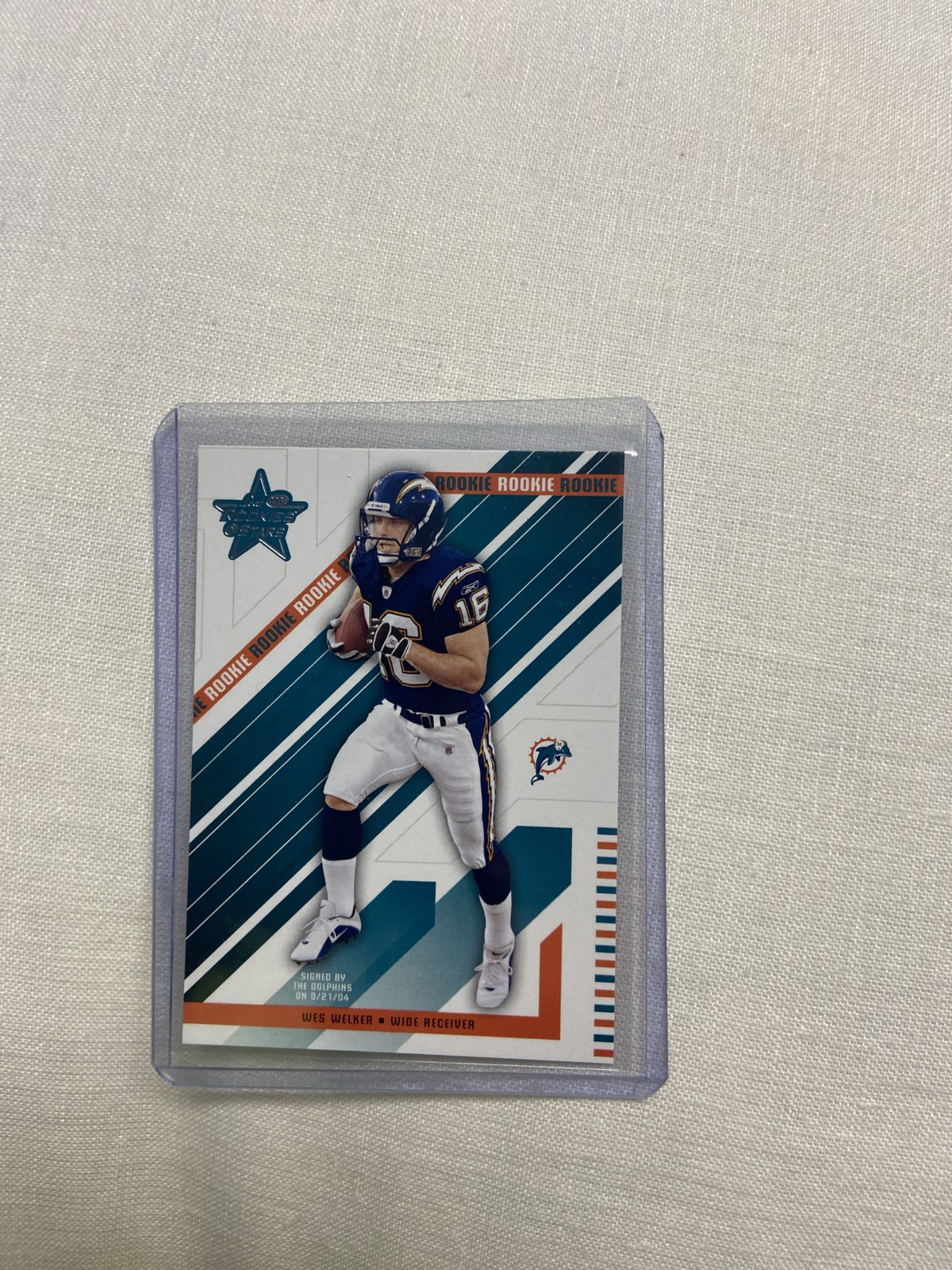 Wes Welker Leaf Rookies & Stars #185 Base