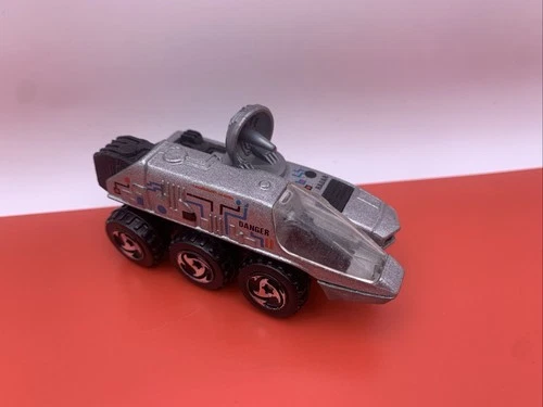 Vintage 1988 Hot Wheels Space Radar Ranger Danger Satellite Rover Vehicle Silver