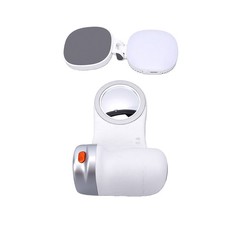 White BT Magnetic Phone Camera Grip And Magnetic Selfie Light Bundle Kit For