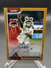 2026 Topps Celebration Series 1 - Baxter (Diamondbacks) Mascot Auto /50
