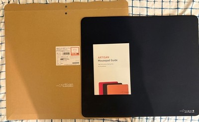 Artisan Zero Extra Soft Knitted Fabric Mouse Pad - Black, Size XL
