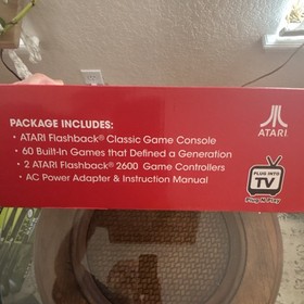 Atari Flashback 3 Console 60 Built-In Games Atari 2600 AR2660 Black NTSC