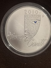 10 Euro Finland 2010 Silver Suomi with Certificate