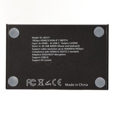 KVM-Umschalter HD-Multimedia-Schnittstelle KVM-Umschalter 4 In 1 Out 4K 60 Hz