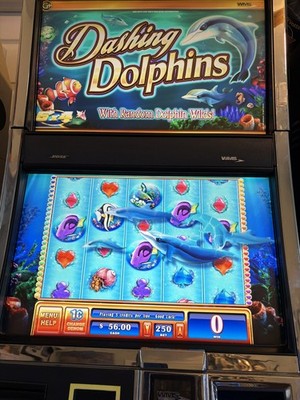 WMS BB2 DASHING DOLPHINS SLOT MACHINE GAME SOFTWARE & O/S SUPER FUN GREAT THEME!