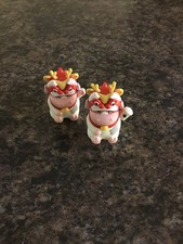 Very Rare Starbucks China Nifty Figures X 2 Sold As Seen