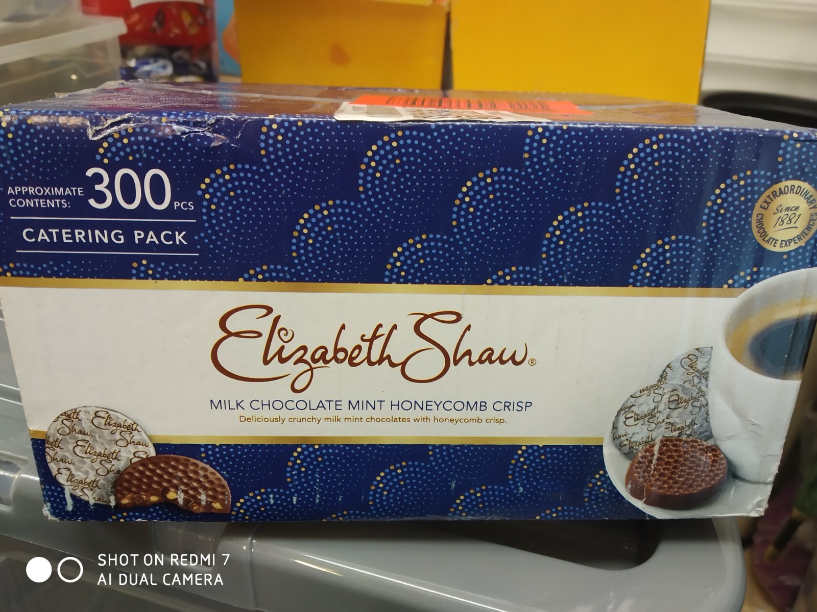 Elizabeth Shaw Chocolate Con Leche Menta Crujiente 1.89 kg (300 Pack) 2026