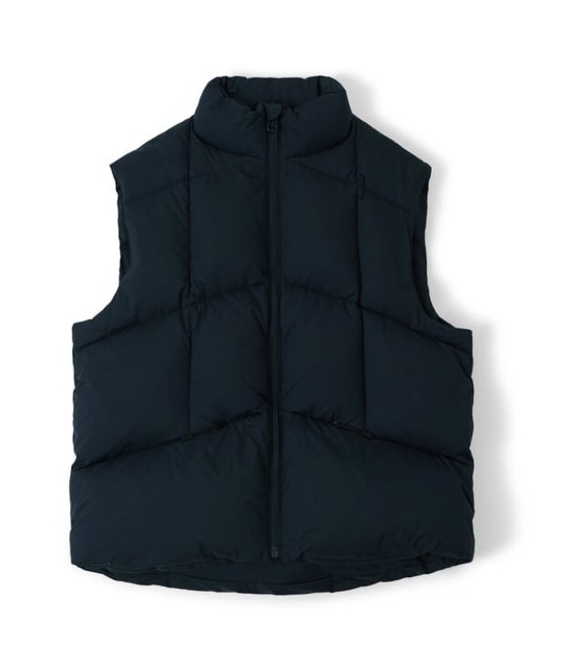 Zara MAN Origin Navy Water-Repellent Down Puffer Gile S-XL