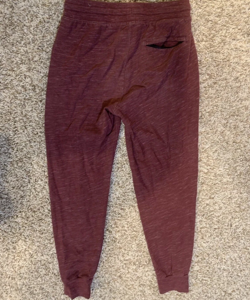 Joggers de vellón Gap Fit All Elements rojo borgoña para hombre medianos Foto 3 de 3