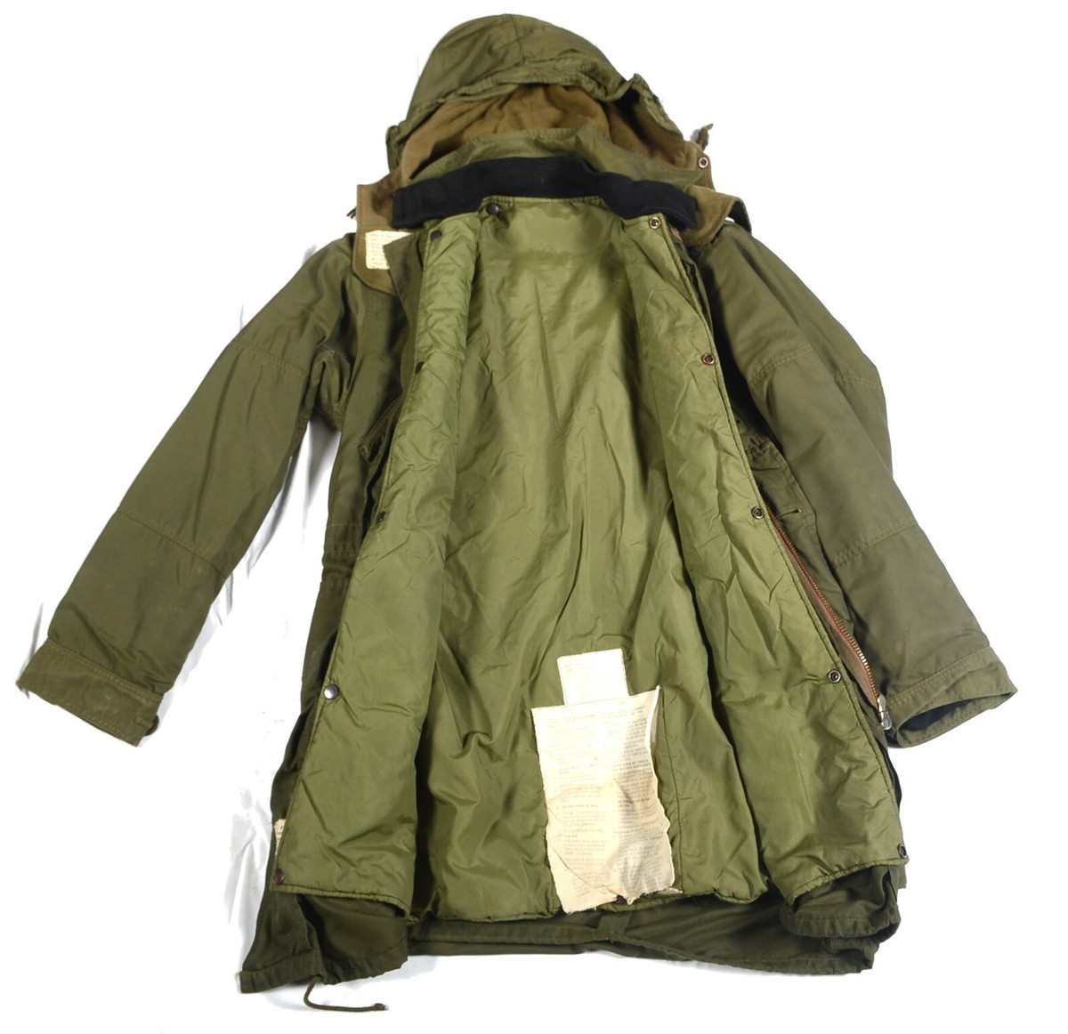 CANADIAN ARMY ARCTIC WINTER PARKA - 7336 - LONG SMALL- 2490R218 | eBay