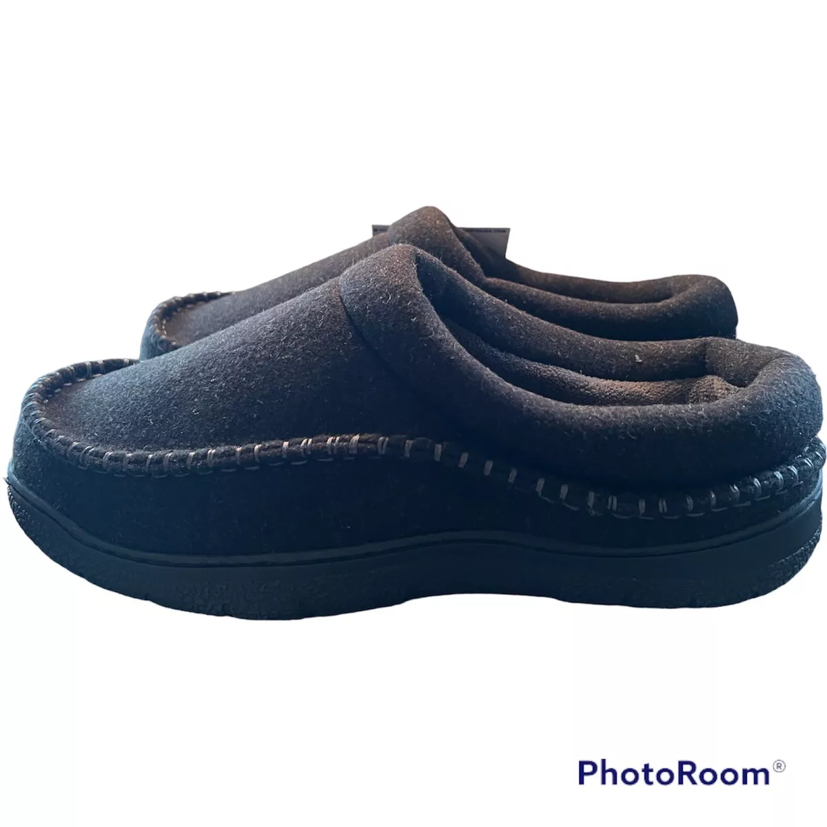 Dearfoams Men s Clog Style Memory Foam Slippers eBay